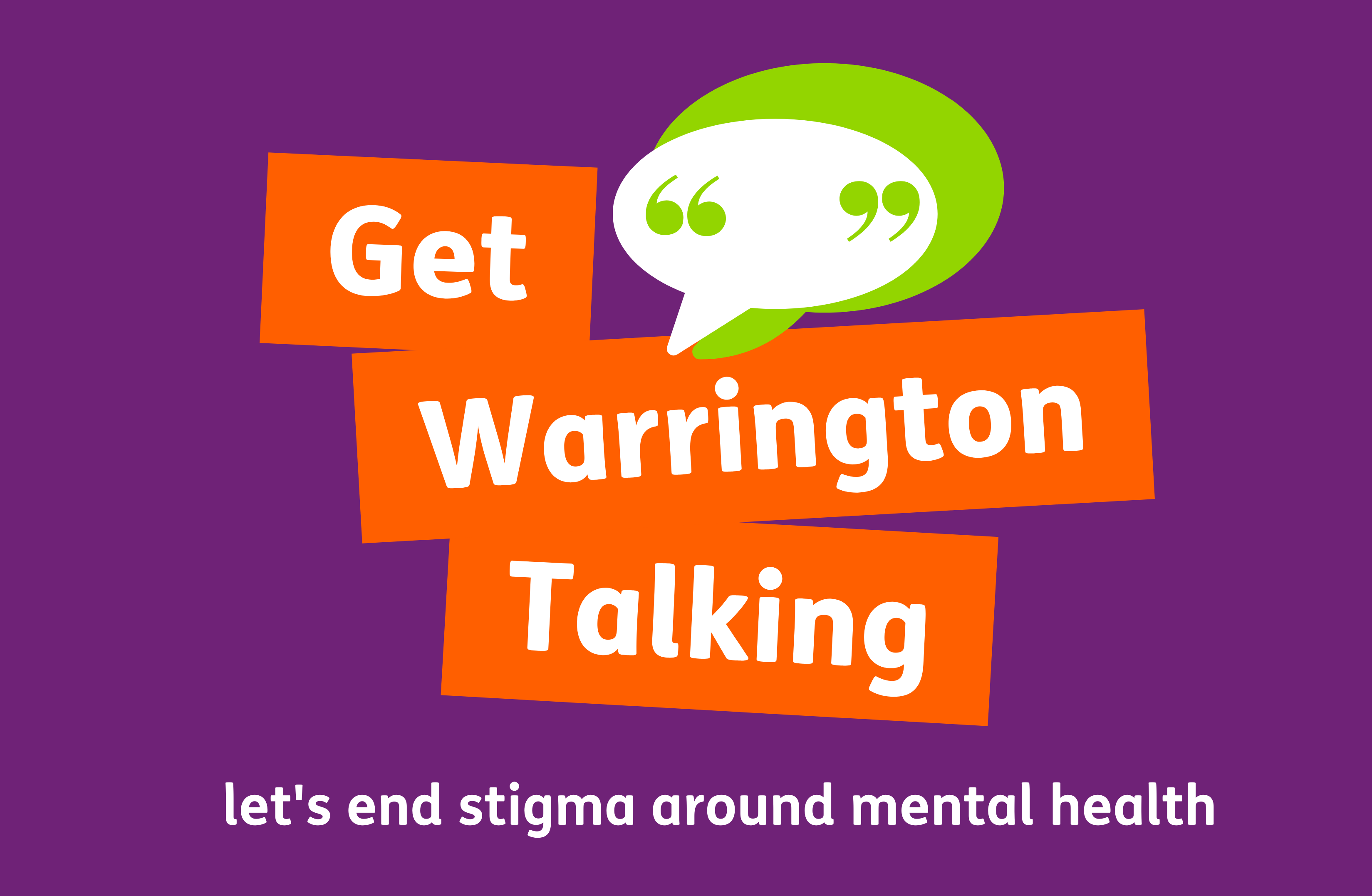 Image of Get Warrington Talking logo