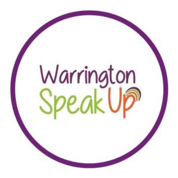 Warrington Speak Up logo
